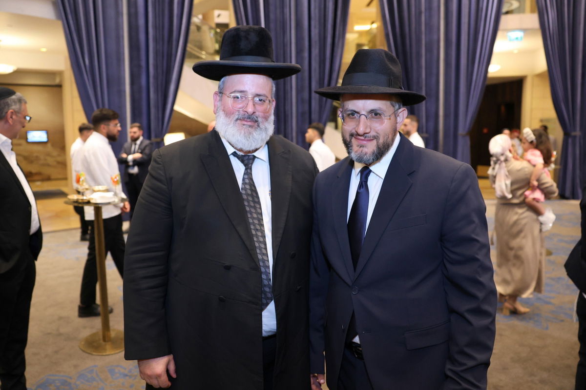 שמחת בר המצווה לנכד הראשל"צ הגר"י יוסף