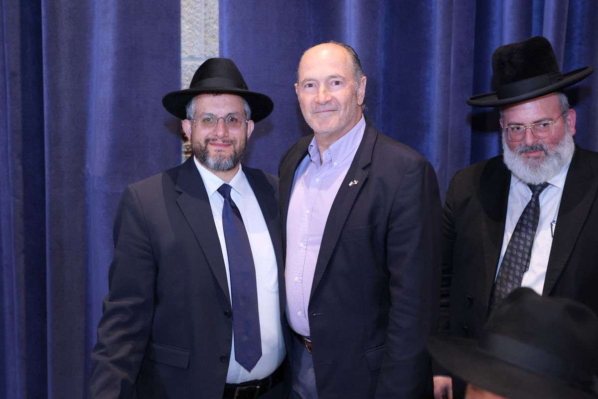 שמחת בר המצווה לנכד הראשל"צ הגר"י יוסף