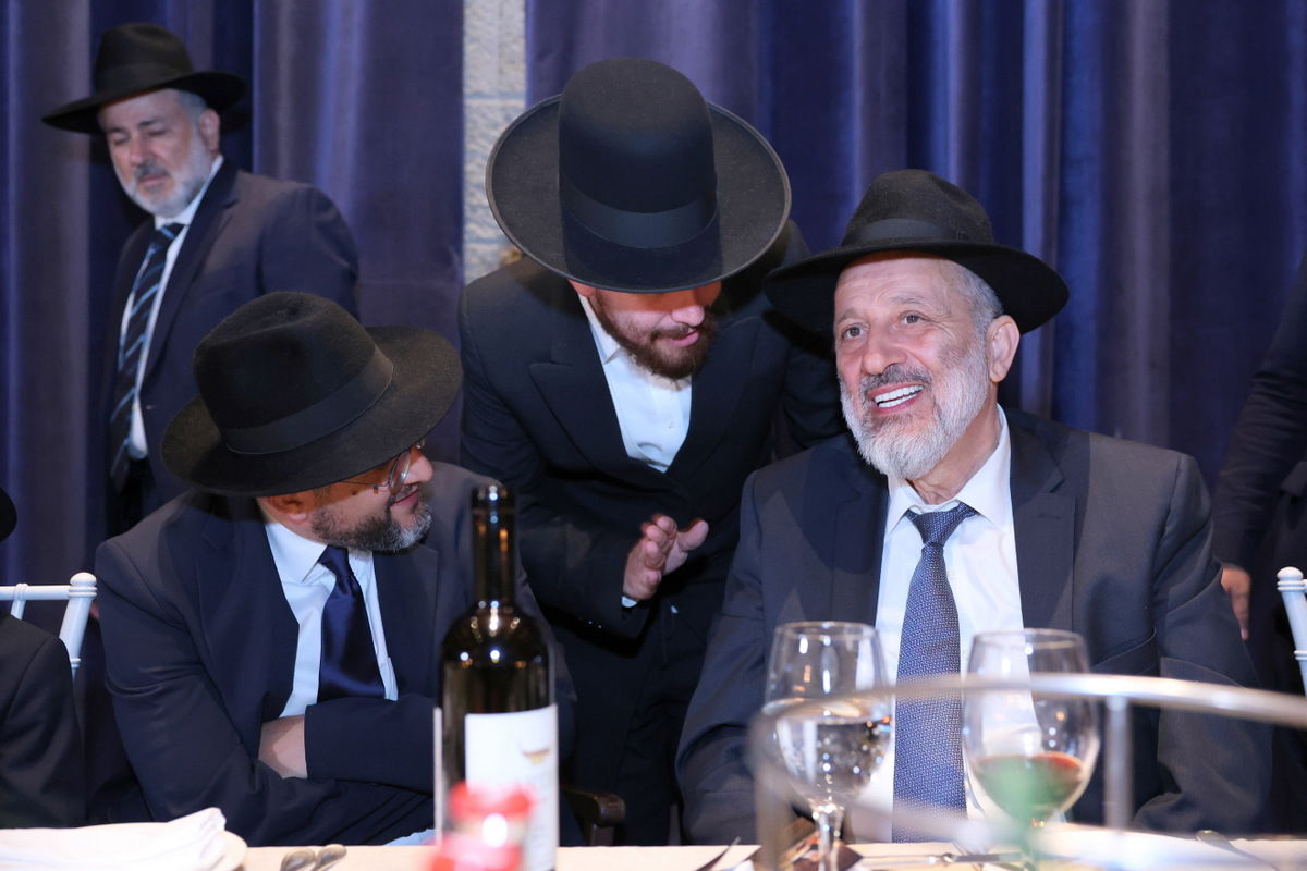 שמחת בר המצווה לנכד הראשל"צ הגר"י יוסף