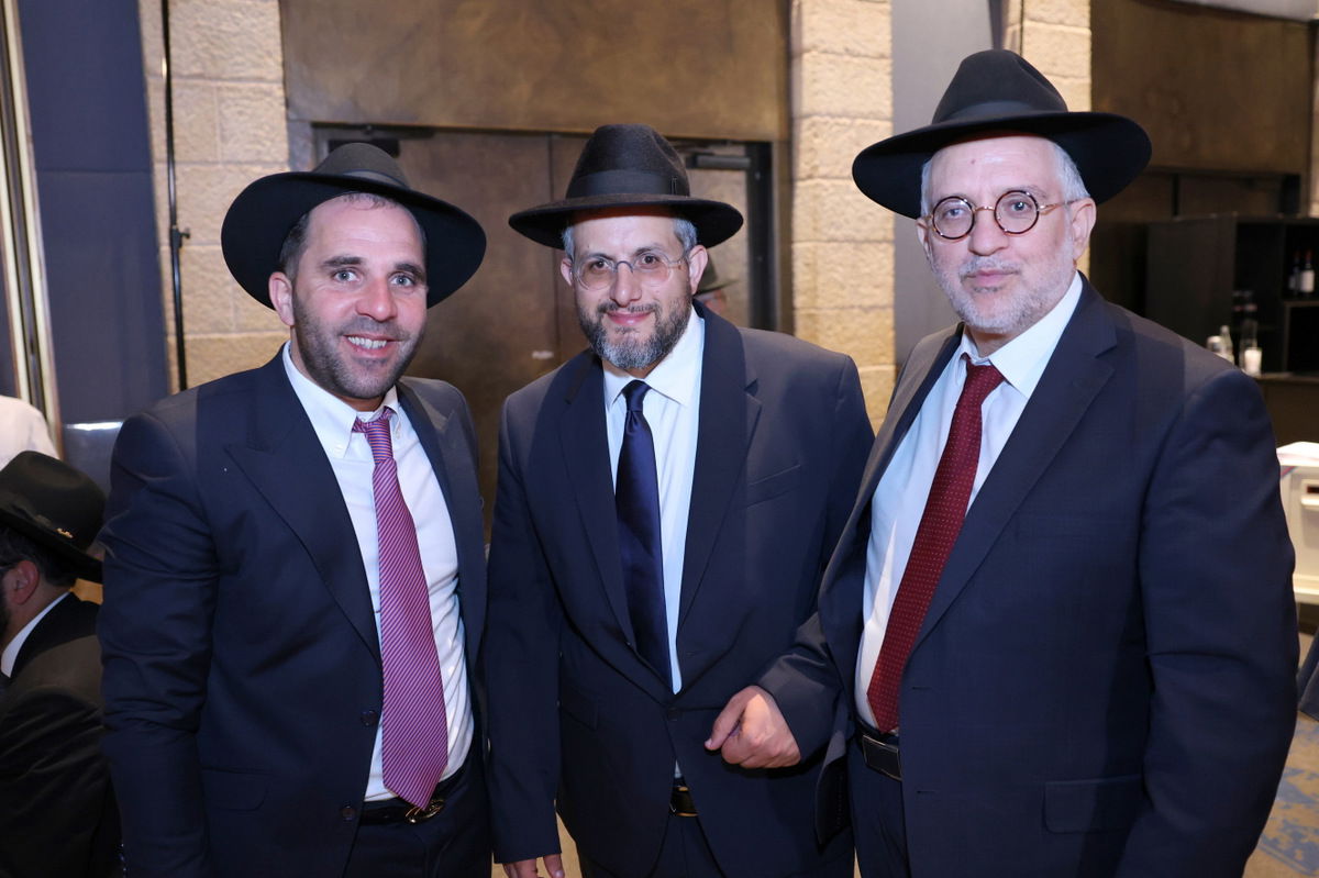 שמחת בר המצווה לנכד הראשל"צ הגר"י יוסף