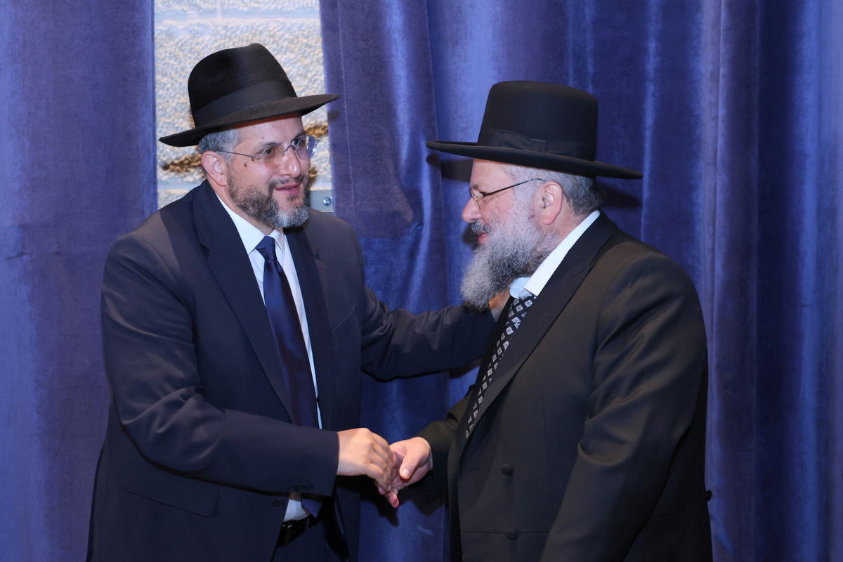 שמחת בר המצווה לנכד הראשל"צ הגר"י יוסף