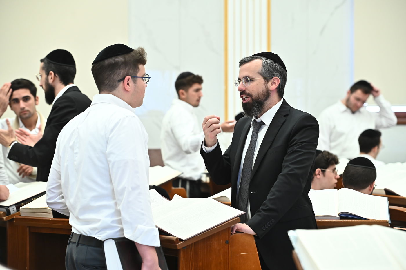 פתיחת זמן בישיבת 'עטרת ישראל'