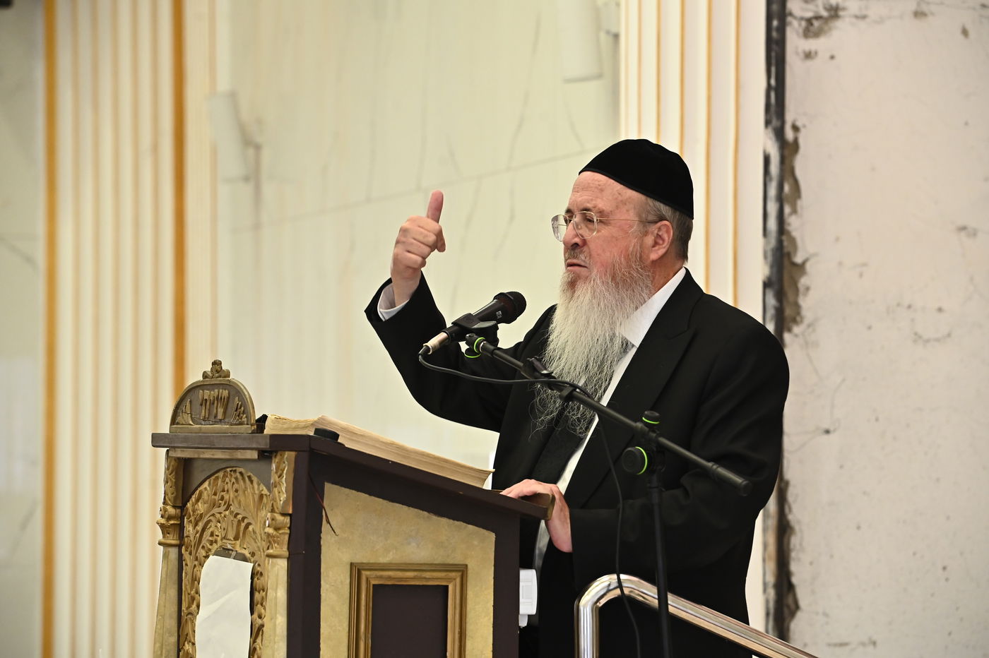 פתיחת זמן בישיבת 'עטרת ישראל'