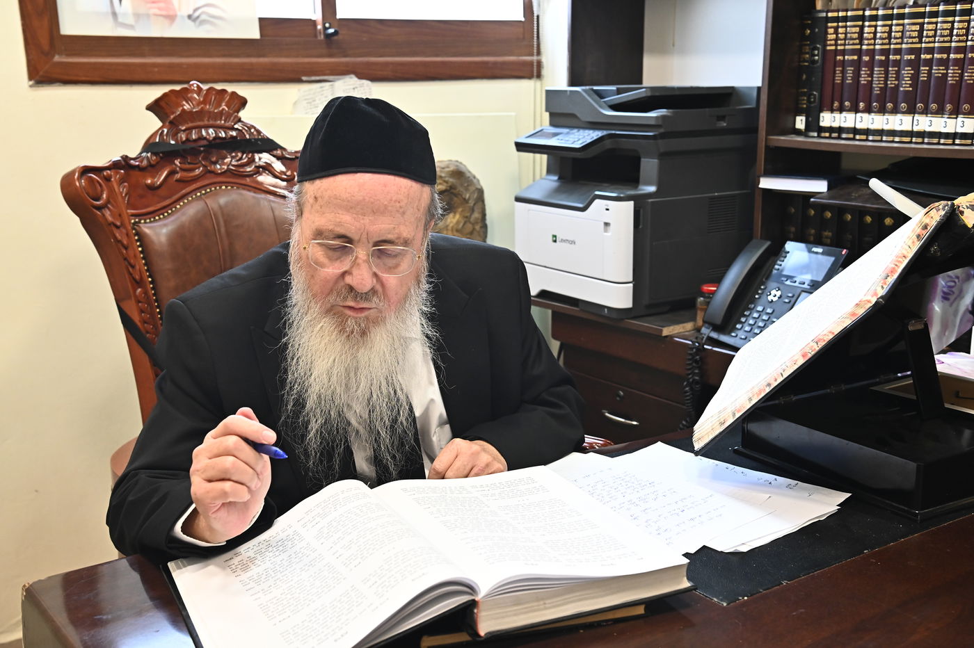 פתיחת זמן בישיבת 'עטרת ישראל'