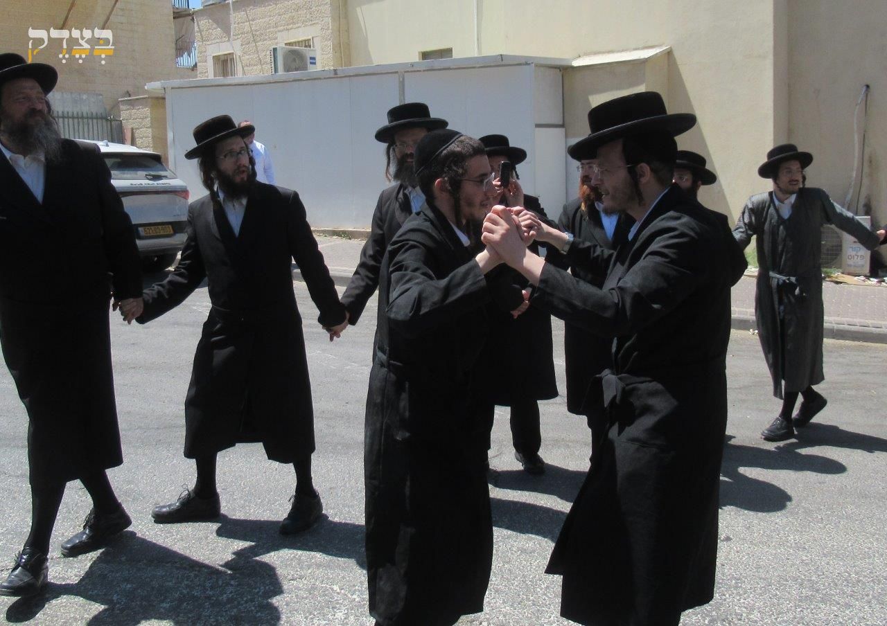 חגיגות שחרור האסיר ר' דוד מנחם מינצברג