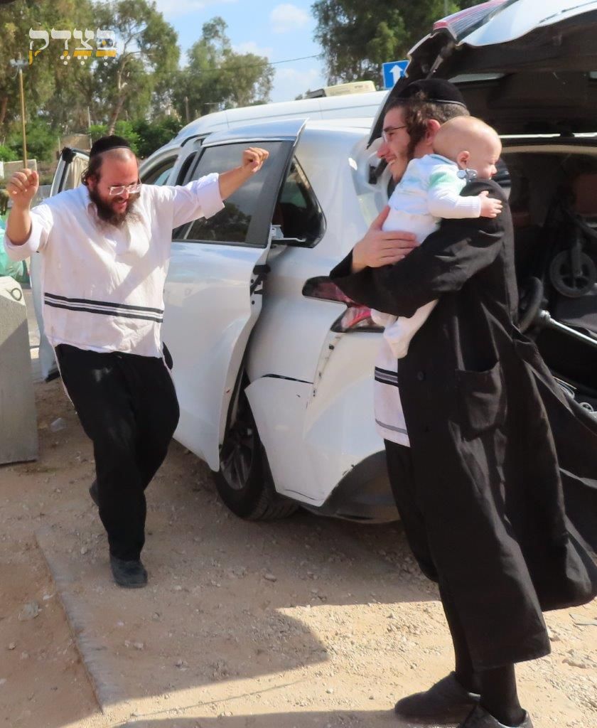 חגיגות שחרור האסיר ר' דוד מנחם מינצברג