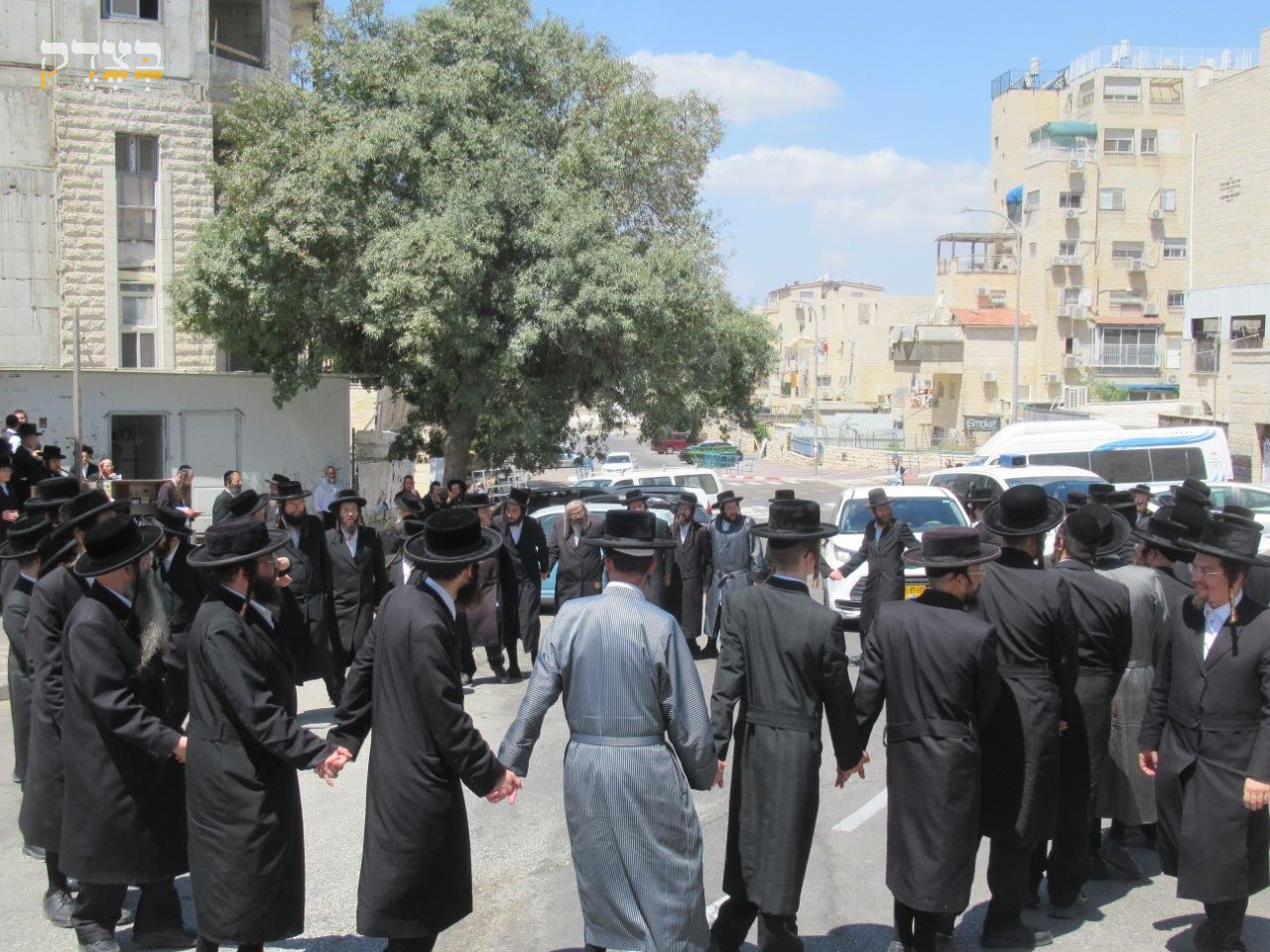 חגיגות שחרור האסיר ר' דוד מנחם מינצברג