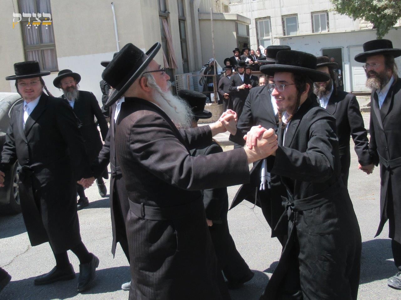 חגיגות שחרור האסיר ר' דוד מנחם מינצברג