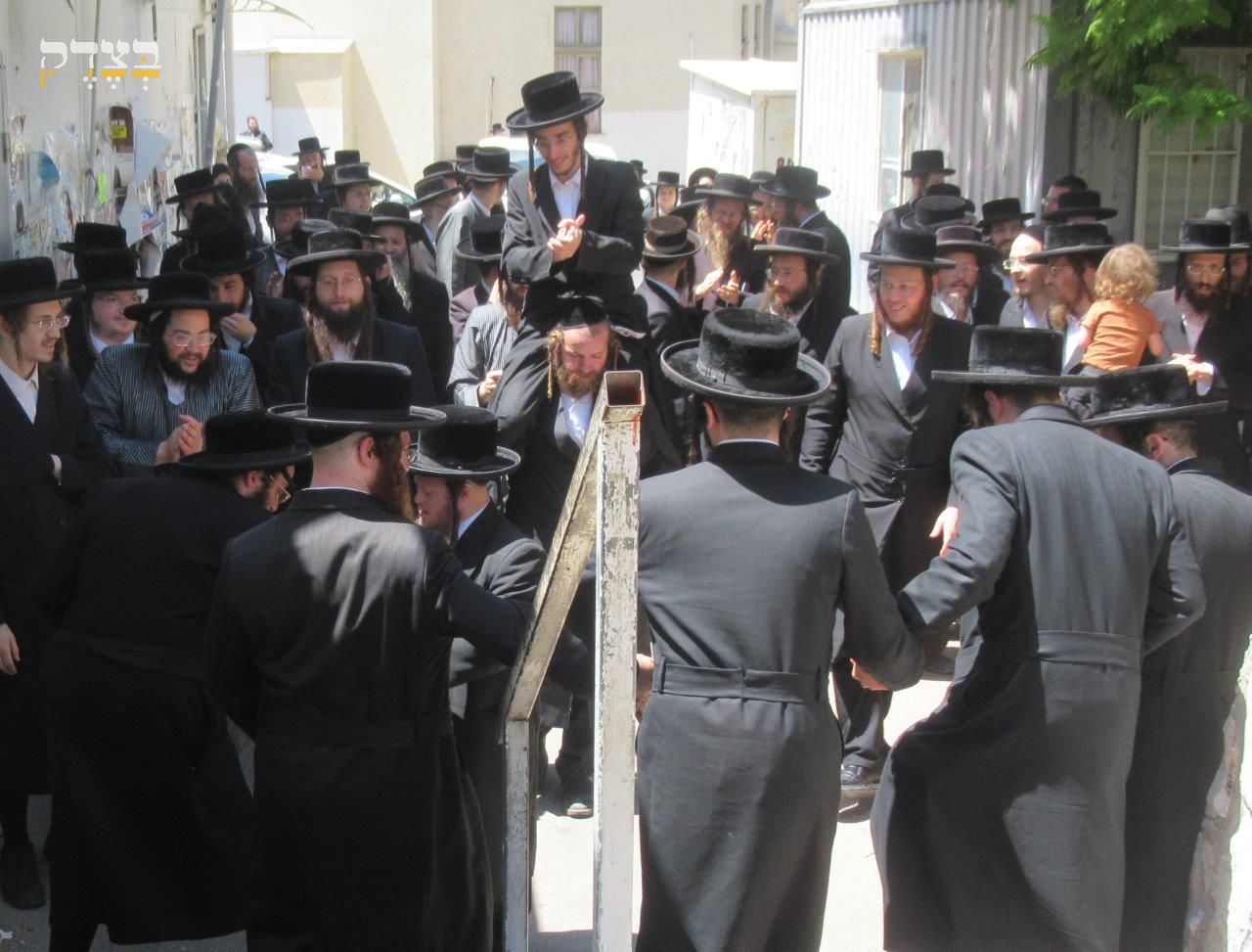 חגיגות שחרור האסיר ר' דוד מנחם מינצברג