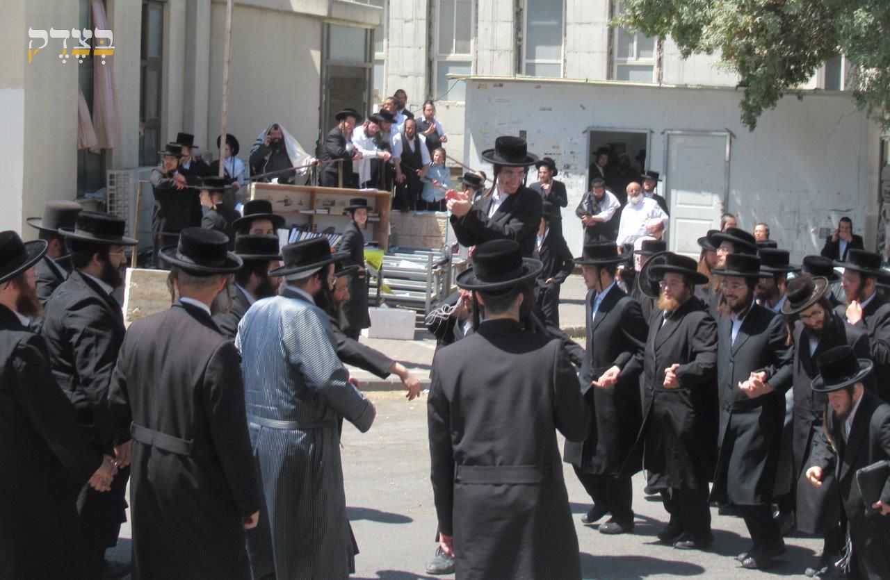 חגיגות שחרור האסיר ר' דוד מנחם מינצברג