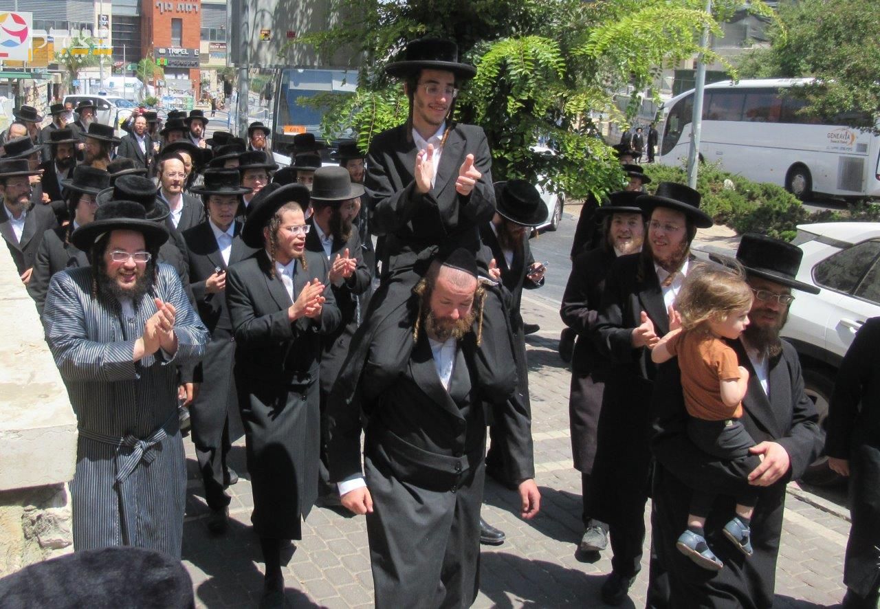 חגיגות שחרור האסיר ר' דוד מנחם מינצברג