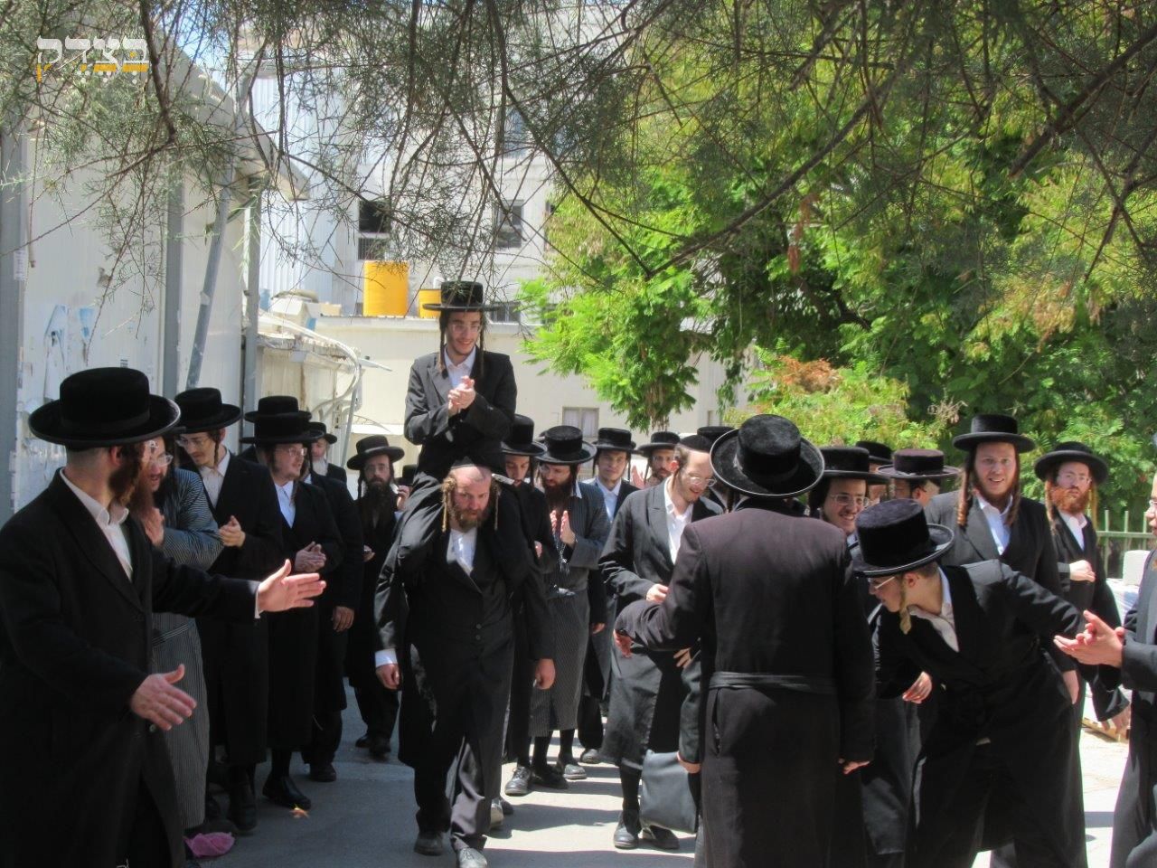 חגיגות שחרור האסיר ר' דוד מנחם מינצברג