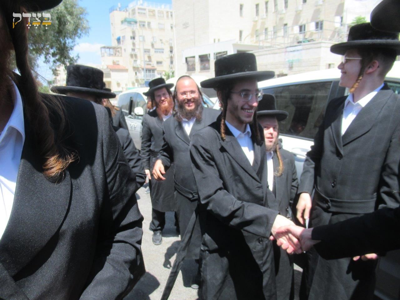 חגיגות שחרור האסיר ר' דוד מנחם מינצברג