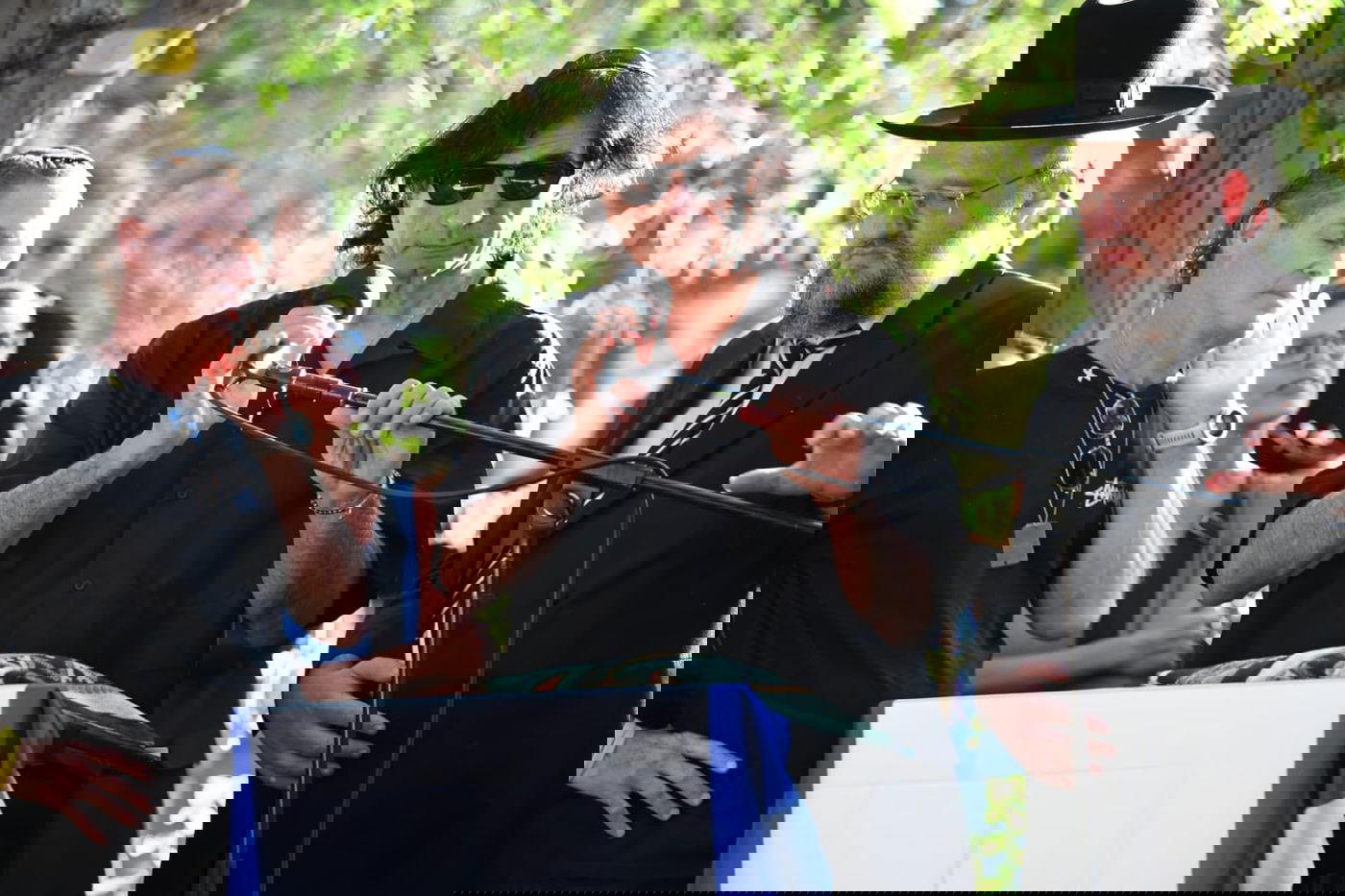 תיעוד ממסע הלווייה