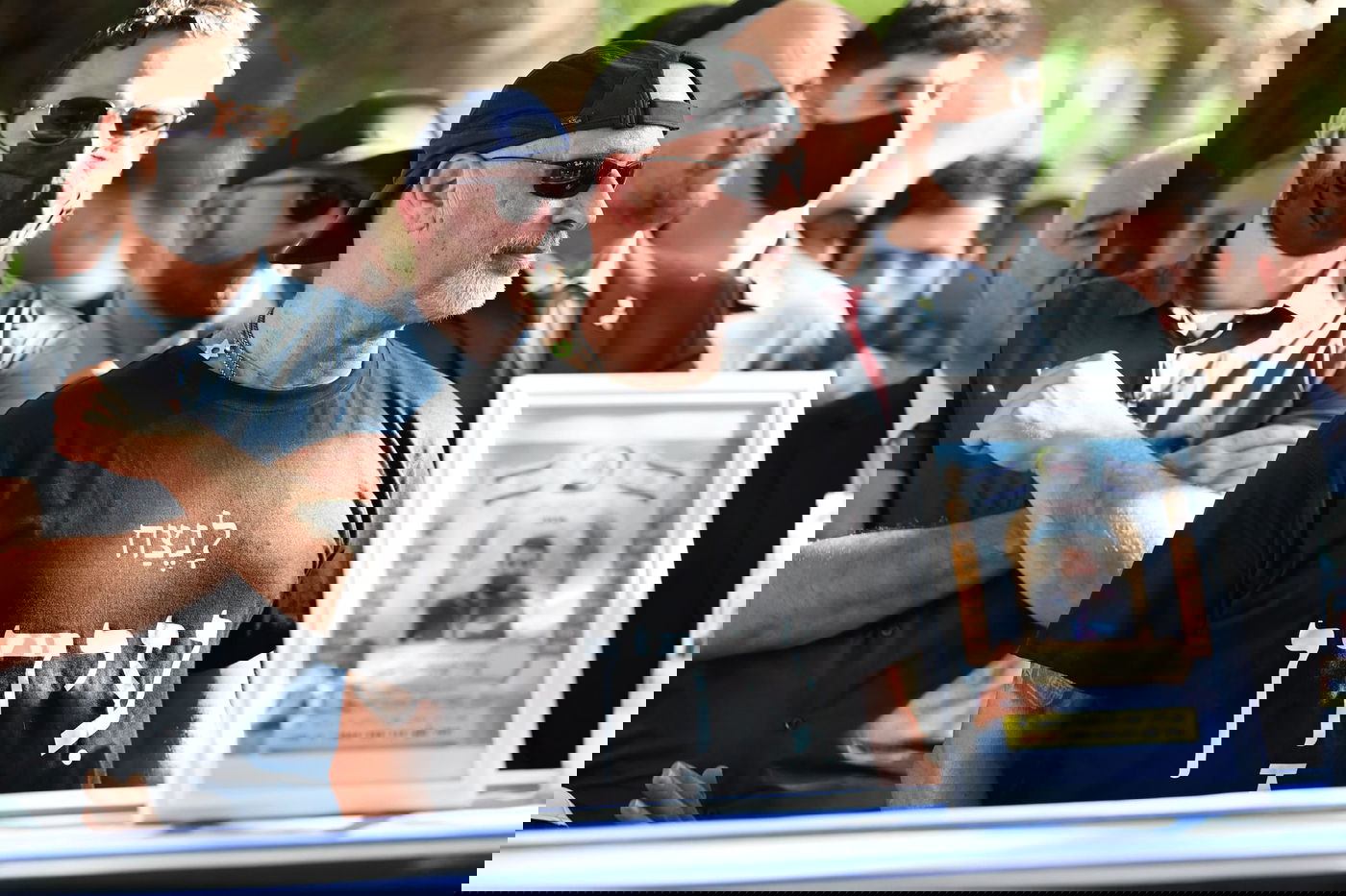 תיעוד ממסע הלווייה