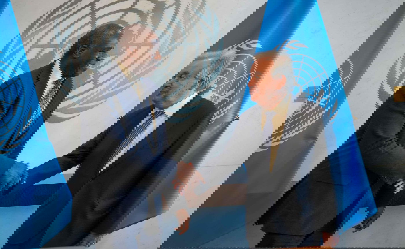 עם גוטרש מזכ"ל האו"ם