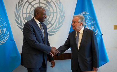 עם גוטרש מזכ"ל האו"ם