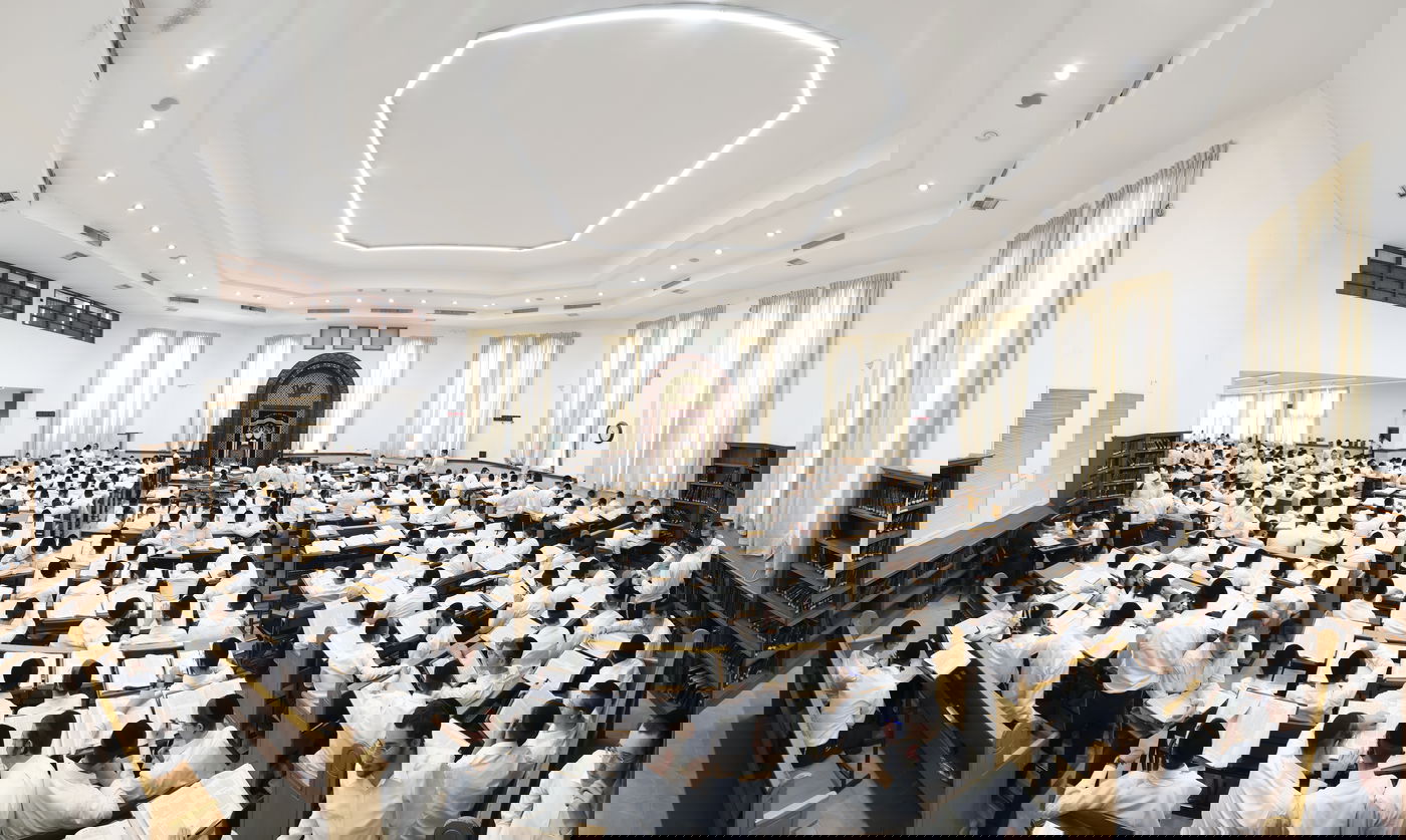 פתיחת הזמן בישיבת סלבודקה בבני ברק