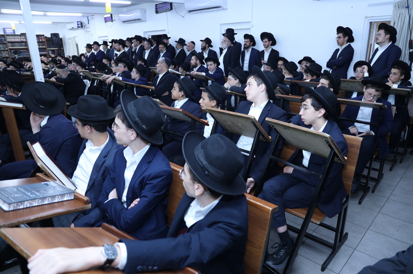 ראש הישיבה הגר"ד בפתיחת 'זמן אלול' בישיבת 'כהנא' בפתח תקווה