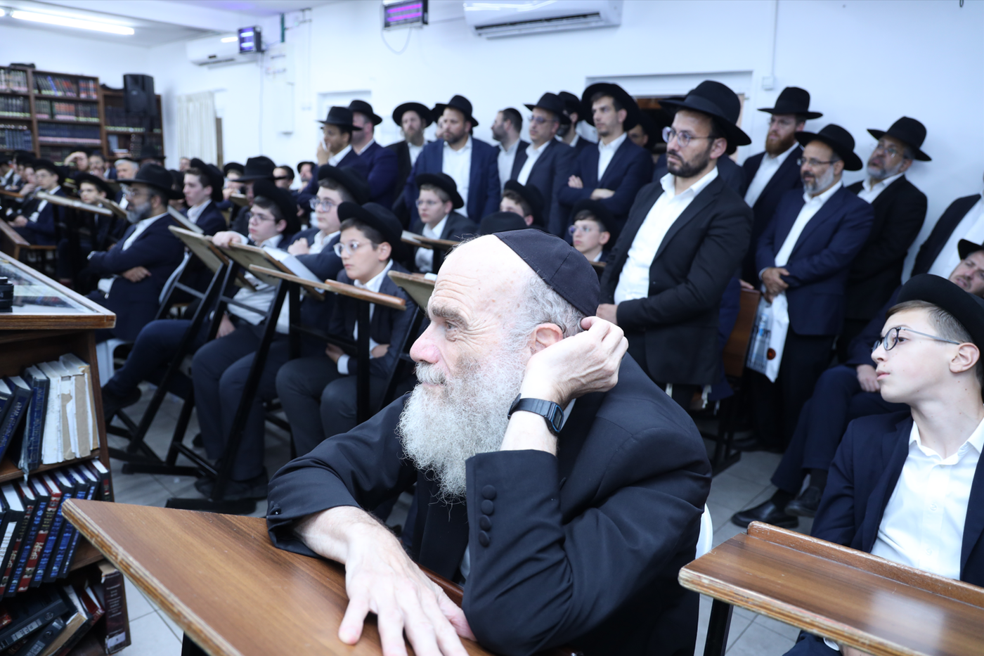 ראש הישיבה הגר"ד בפתיחת 'זמן אלול' בישיבת 'כהנא' בפתח תקווה