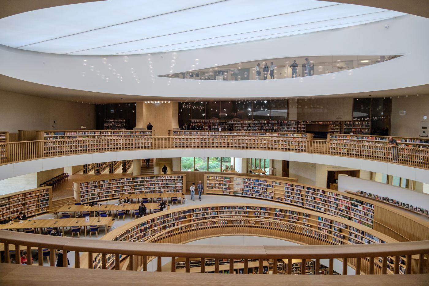 אולם הקריאה החדש של הספרייה הלאומית