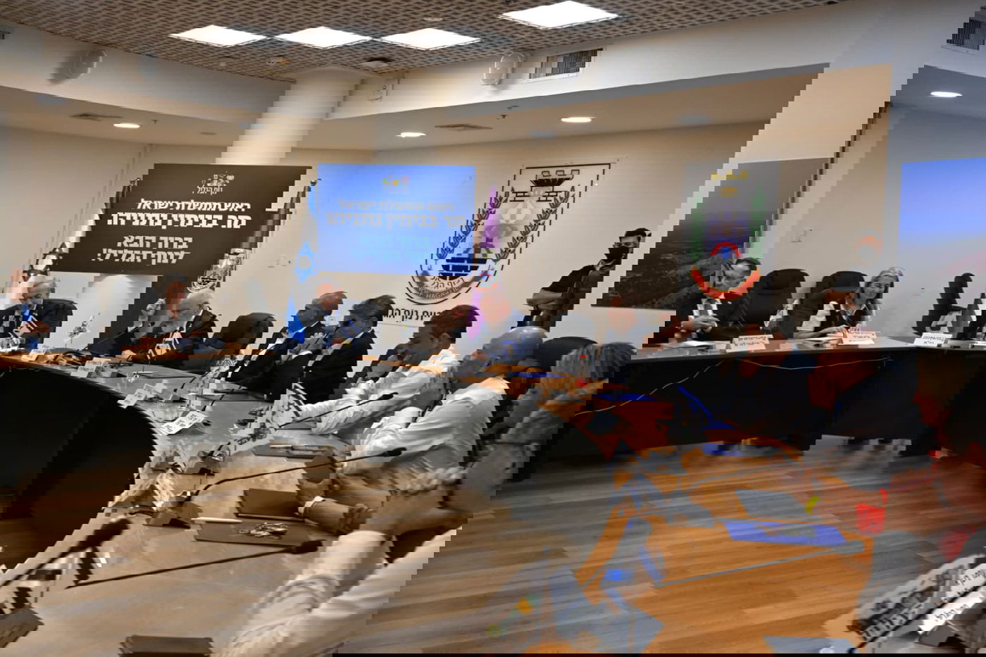 נתניהו עם ראשי הרשויות בצפון