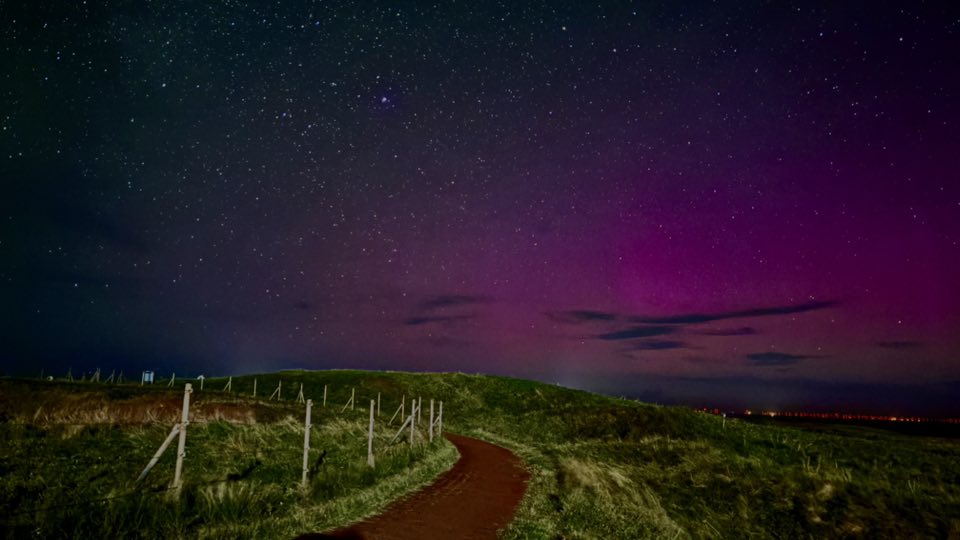 השמים מעל סקוטלנד