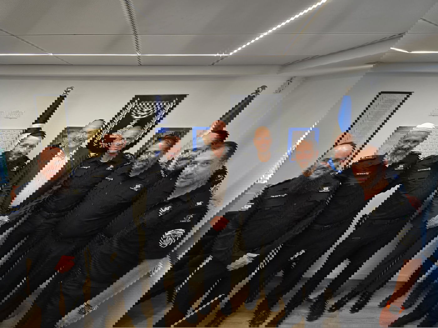 שגריר פנמה בישראל בביקור במטה רבנות שב״ס