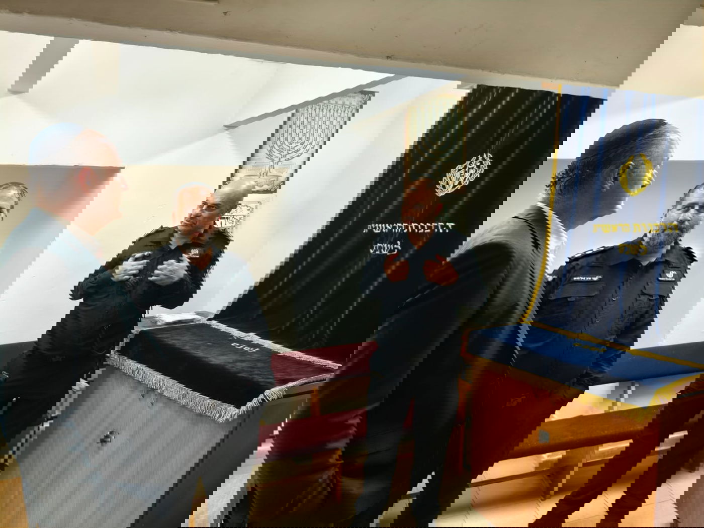 שגריר פנמה בישראל בביקור במטה רבנות שב״ס