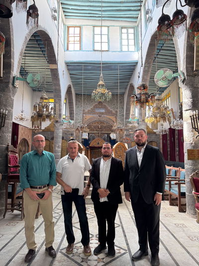 ביקור היהודים בסוריה