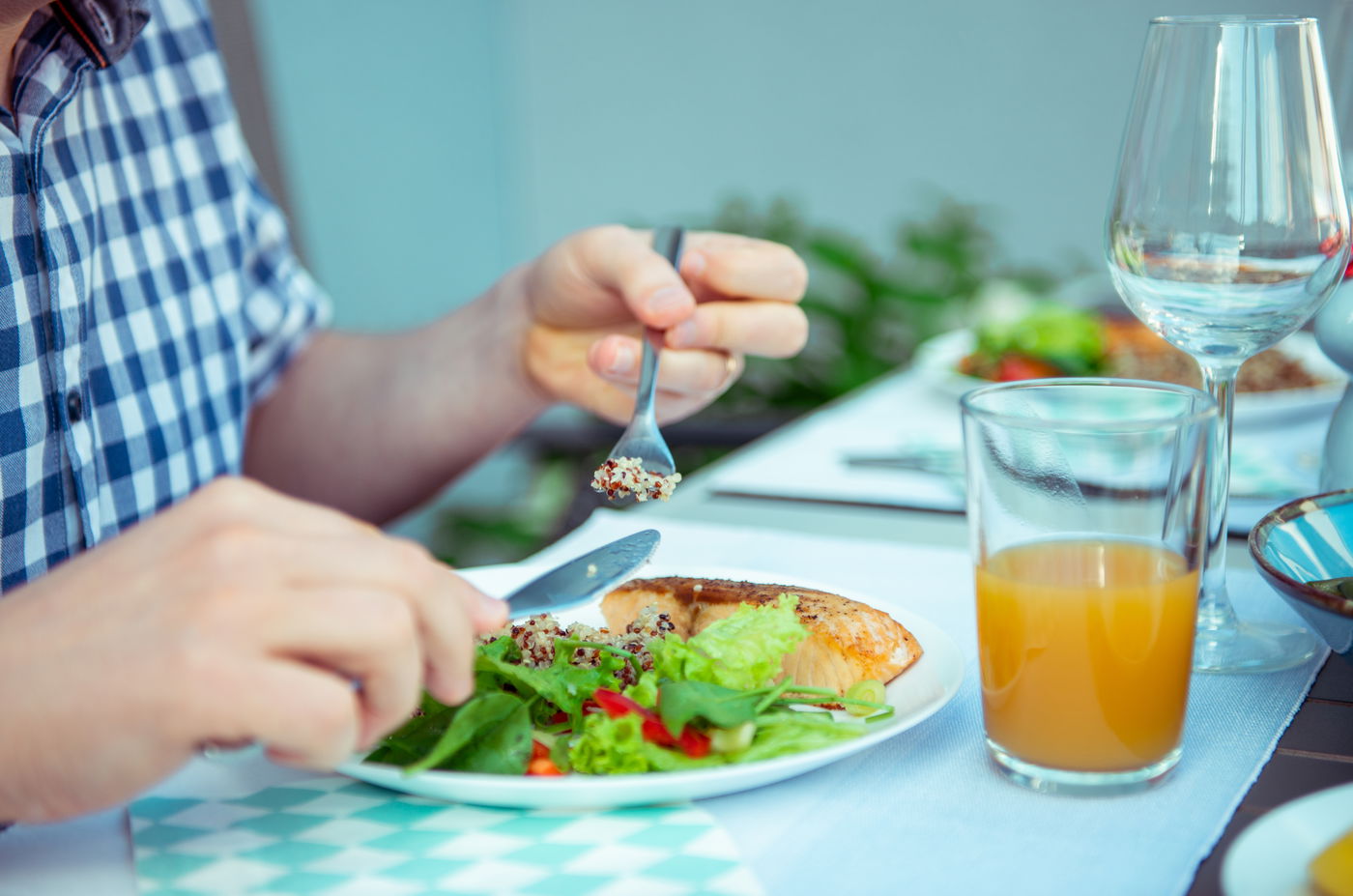 אכילה מודעת - ללא מסחים בכלל