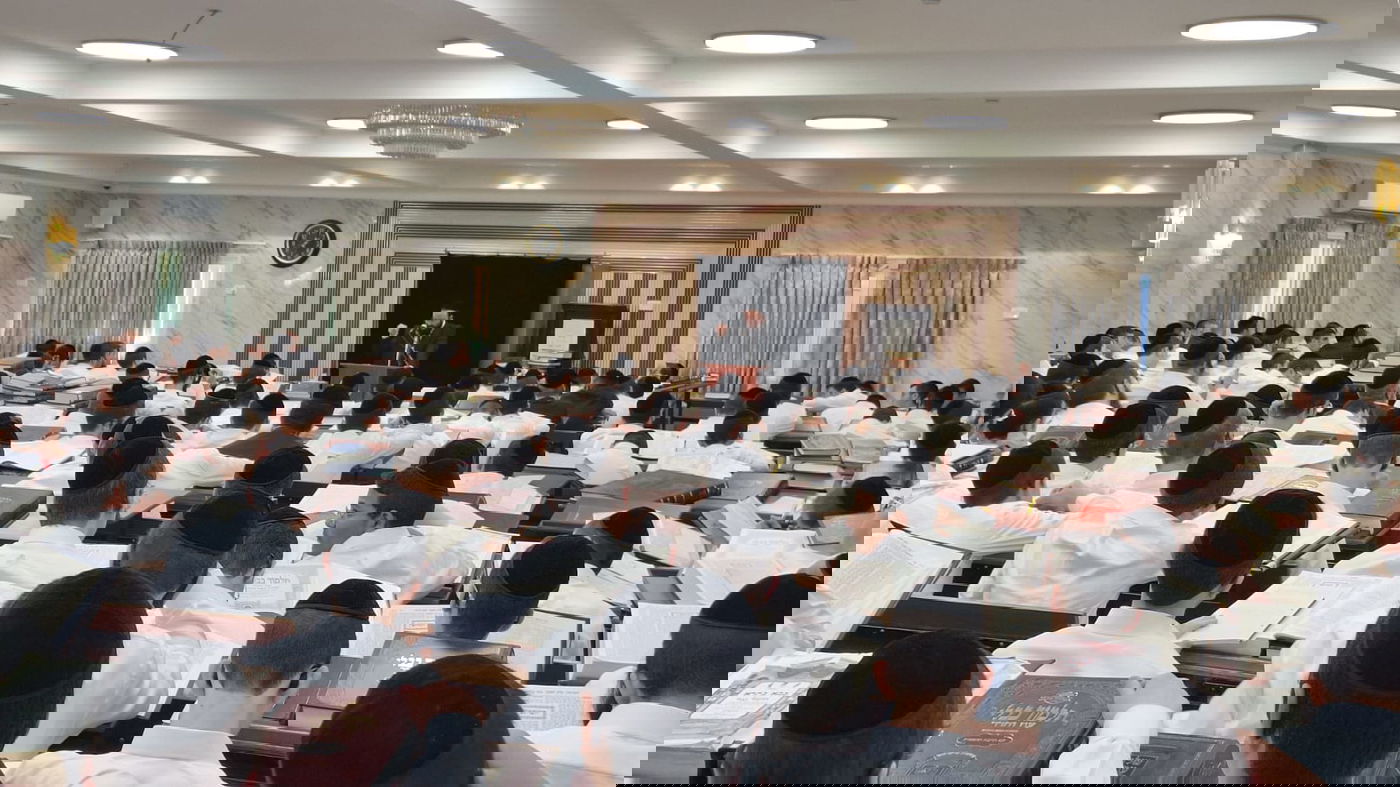 פתיחת הזמן בישיבת 'מגדל עוז'