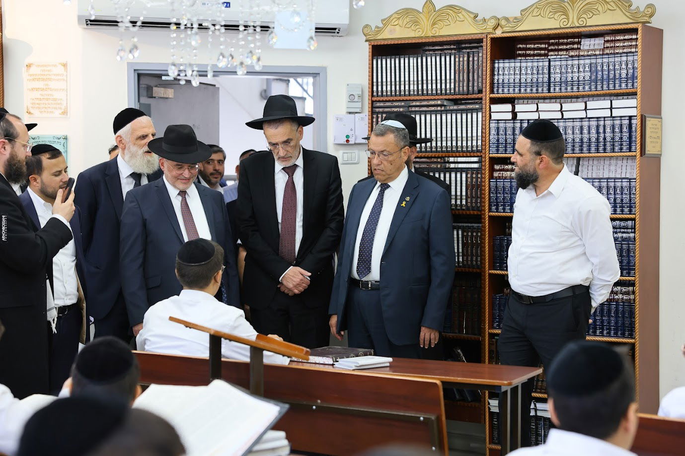 ראש העיר ליאון פתח את שנת הלימודים בת"ת 'לחם ביכורים' | תיעוד