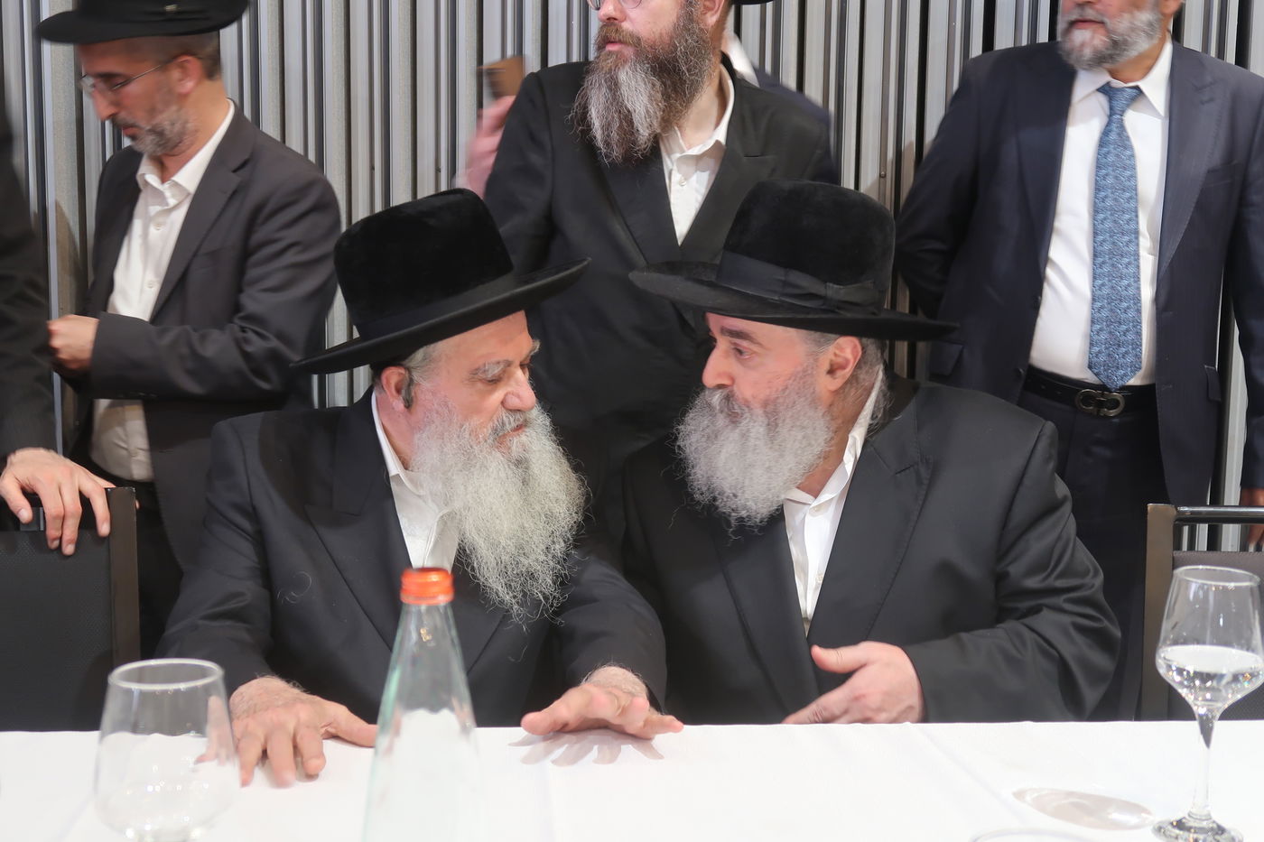 שמחת נישואי נכדתם של האדמו"ר רבי יקותיאל אבוחצירא והגה"צ יוסף טולידנו