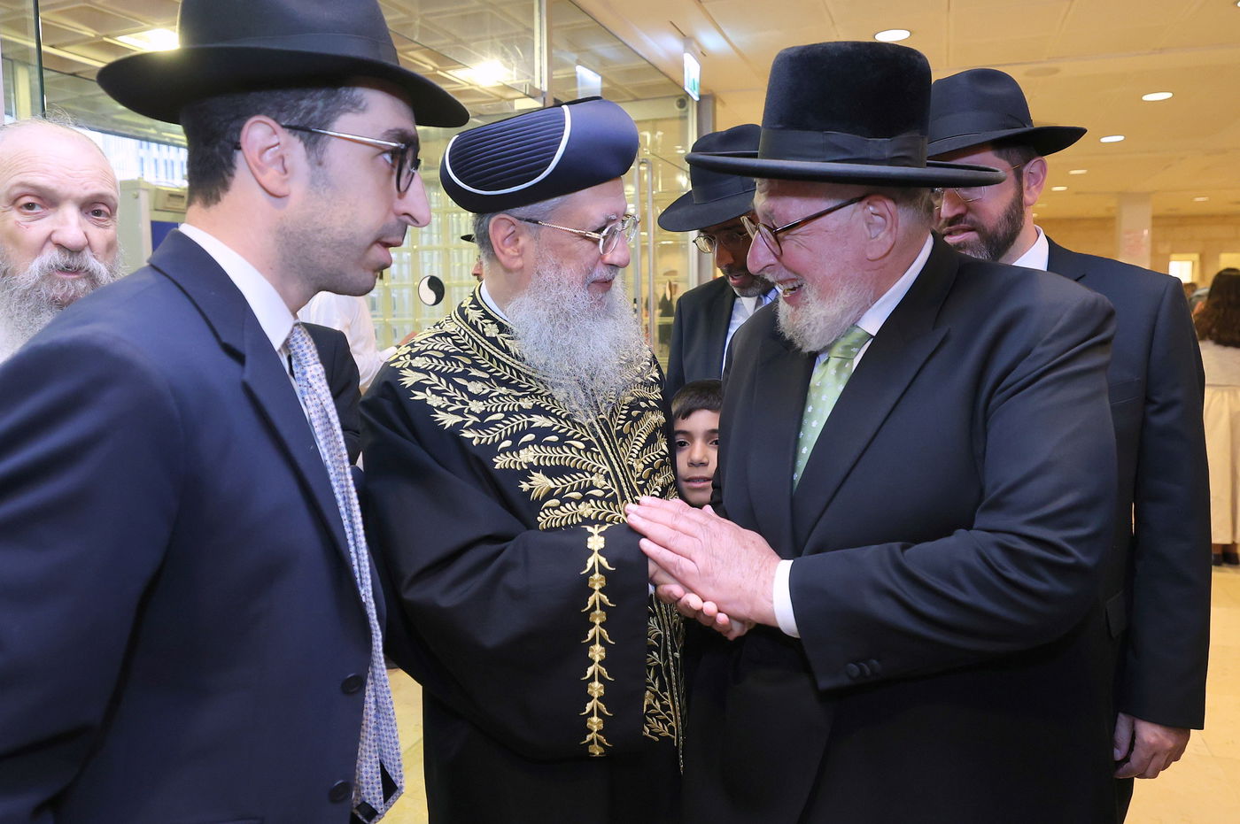 שמחת נישואי נכדת הראשל"צ הגאון רבי דוד יוסף