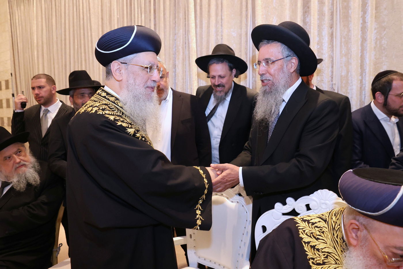 שמחת נישואי נכדת הראשל"צ הגאון רבי דוד יוסף