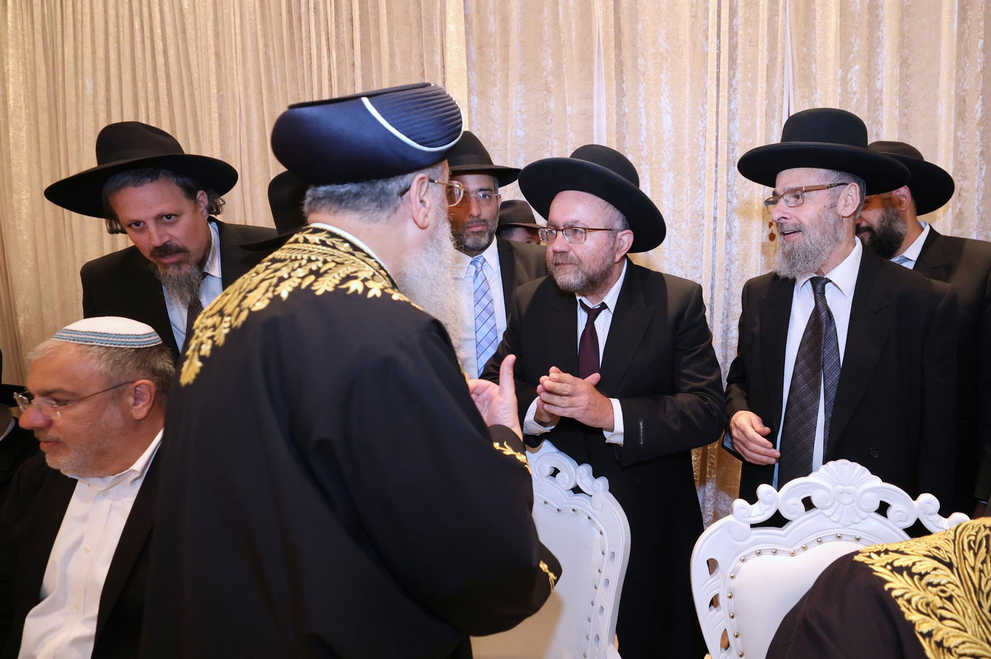 שמחת נישואי נכדת הראשל"צ הגאון רבי דוד יוסף