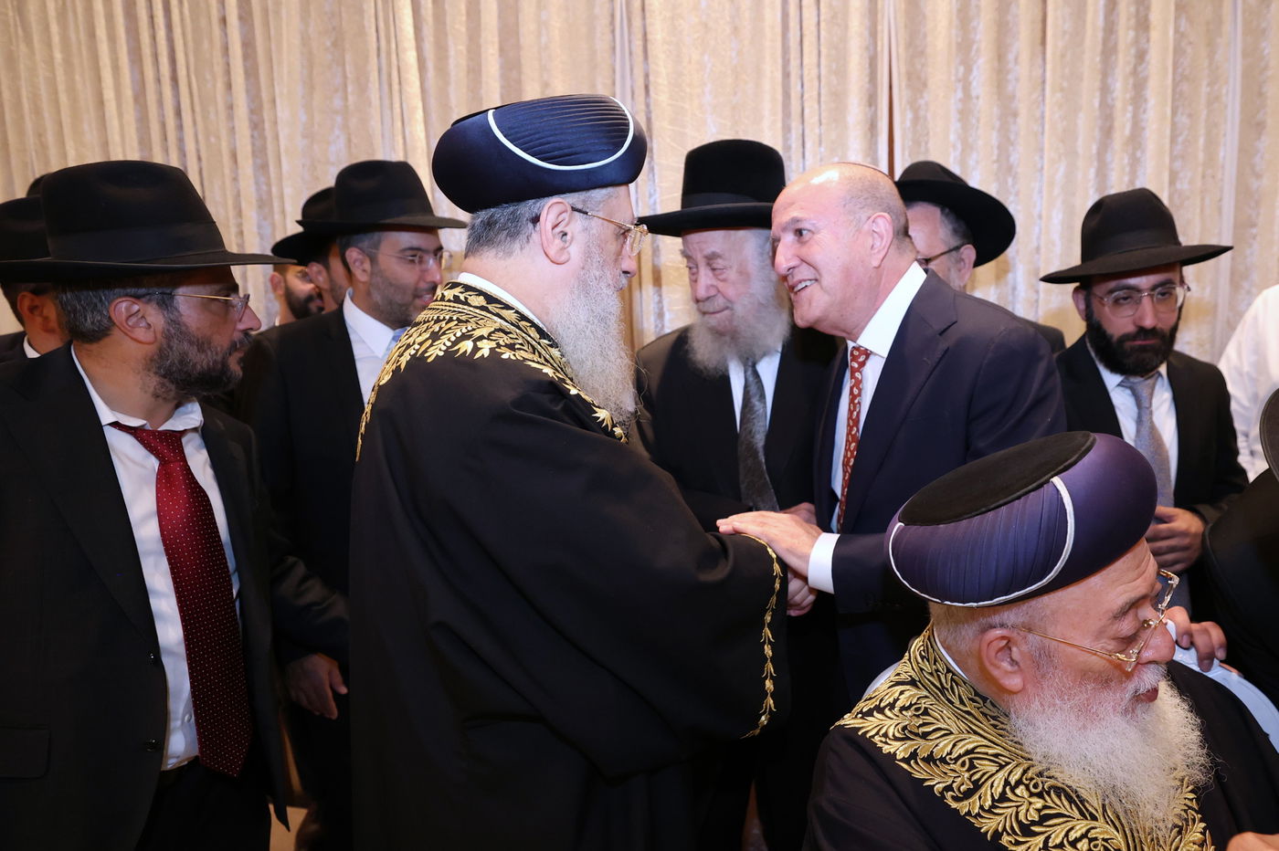 שמחת נישואי נכדת הראשל"צ הגאון רבי דוד יוסף