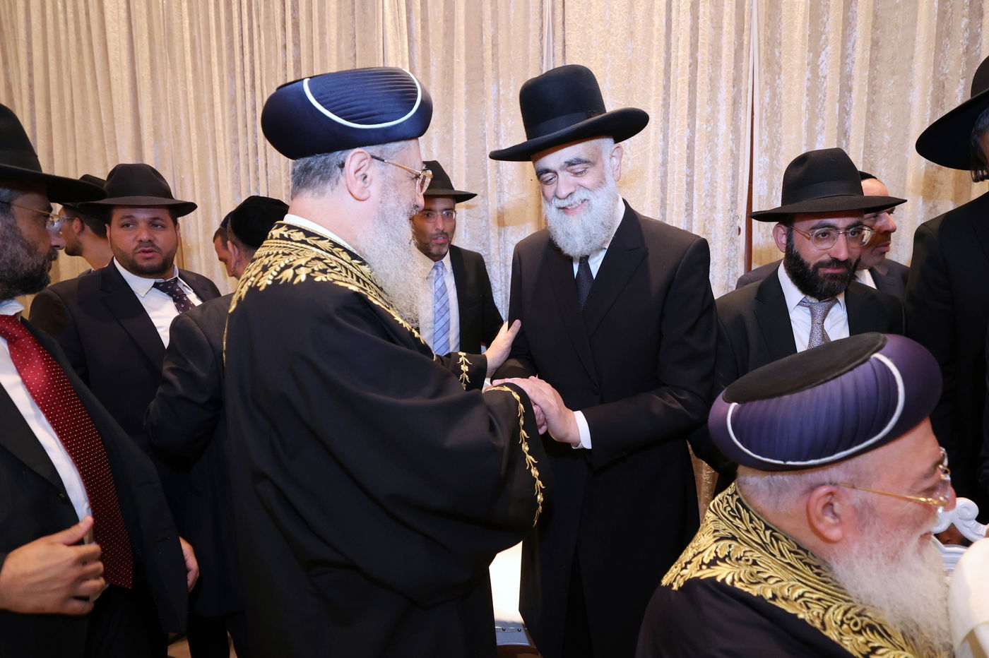 שמחת נישואי נכדת הראשל"צ הגאון רבי דוד יוסף