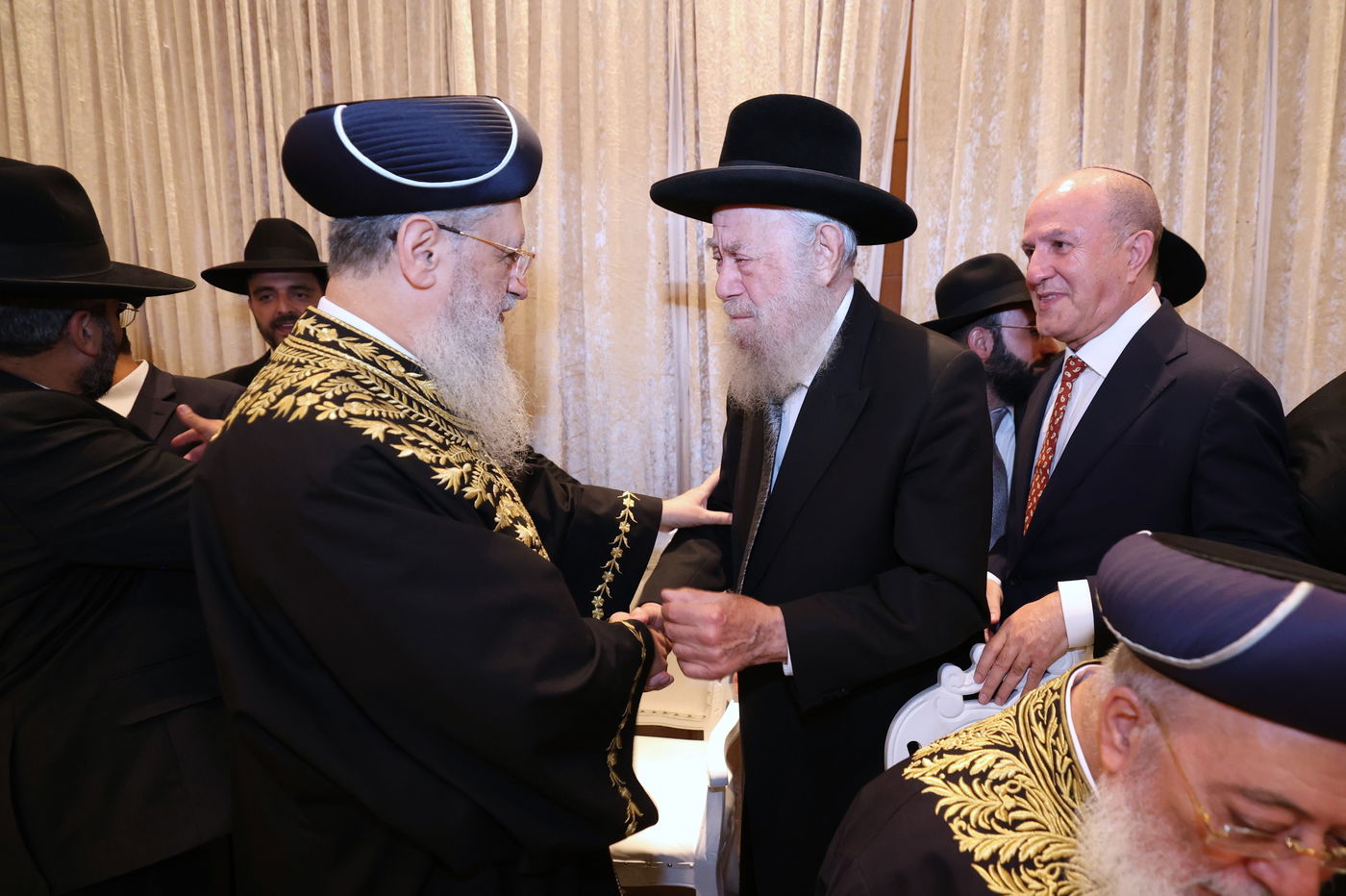 שמחת נישואי נכדת הראשל"צ הגאון רבי דוד יוסף