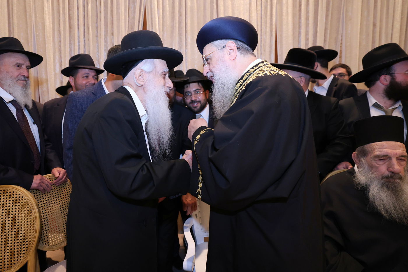 שמחת נישואי נכדת הראשל"צ הגאון רבי דוד יוסף