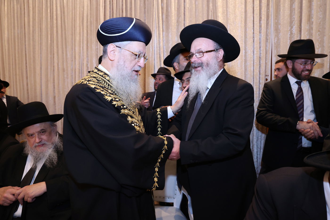 שמחת נישואי נכדת הראשל"צ הגאון רבי דוד יוסף