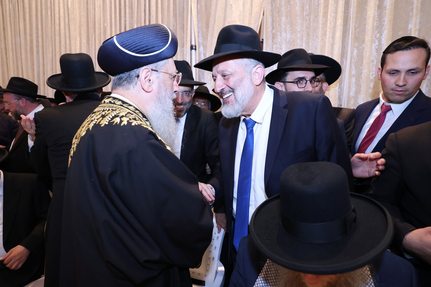 שמחת נישואי נכדת הראשל"צ הגאון רבי דוד יוסף