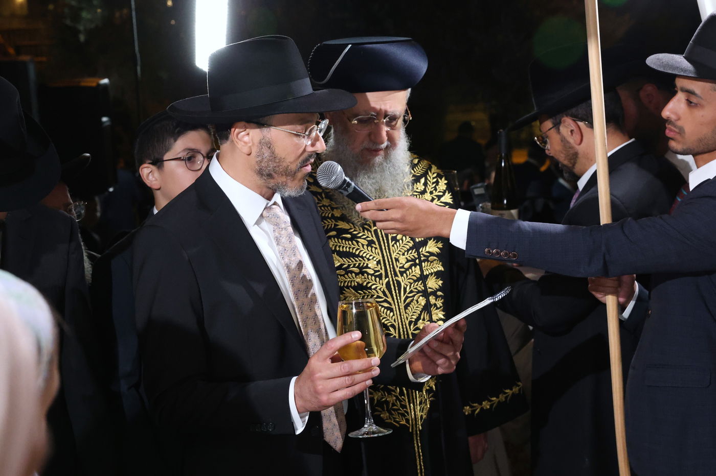 שמחת נישואי נכדת הראשל"צ הגאון רבי דוד יוסף
