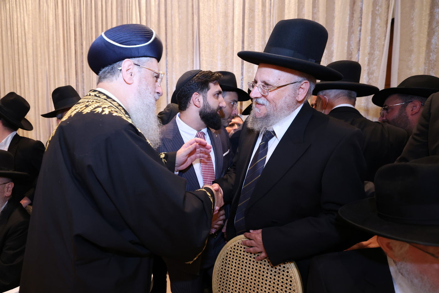 שמחת נישואי נכדת הראשל"צ הגאון רבי דוד יוסף