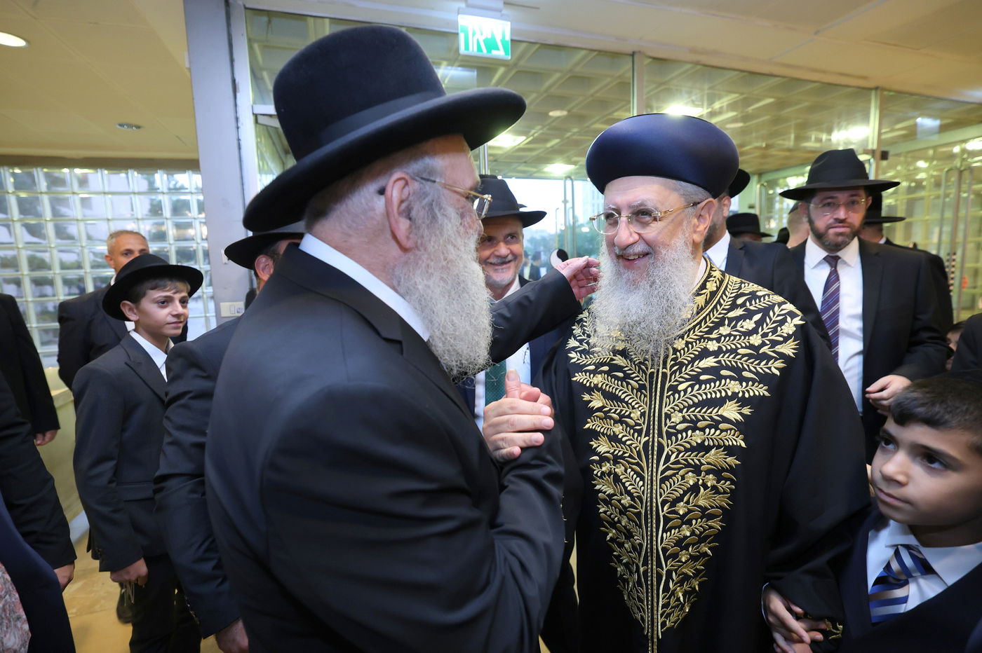 שמחת נישואי נכדת הראשל"צ הגאון רבי דוד יוסף