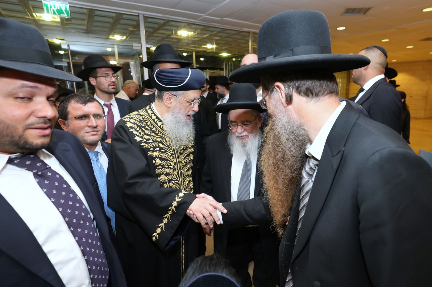 שמחת נישואי נכדת הראשל"צ הגאון רבי דוד יוסף