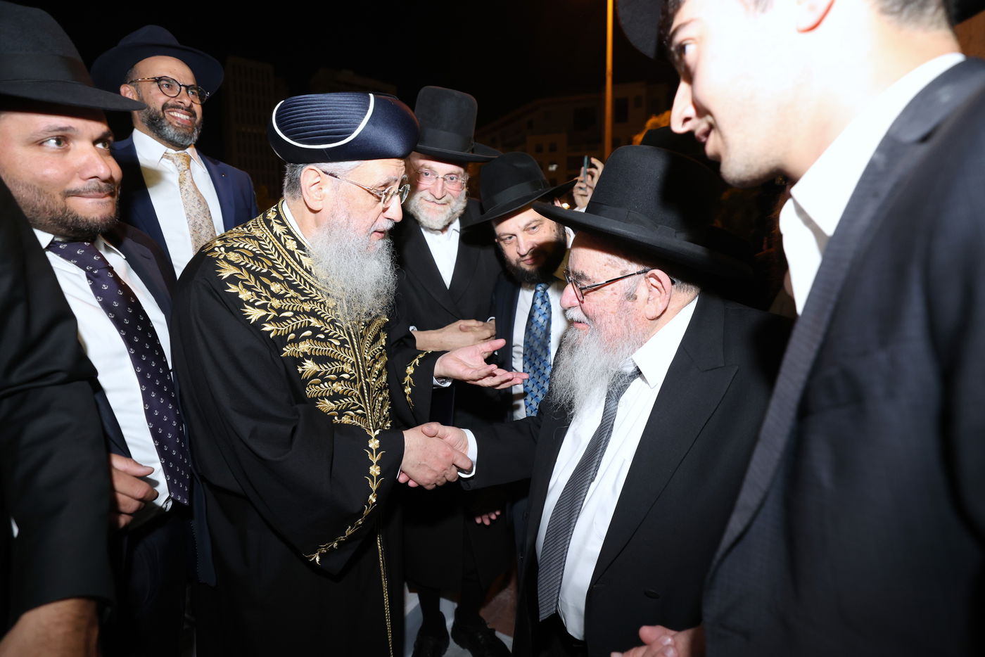 שמחת נישואי נכדת הראשל"צ הגאון רבי דוד יוסף