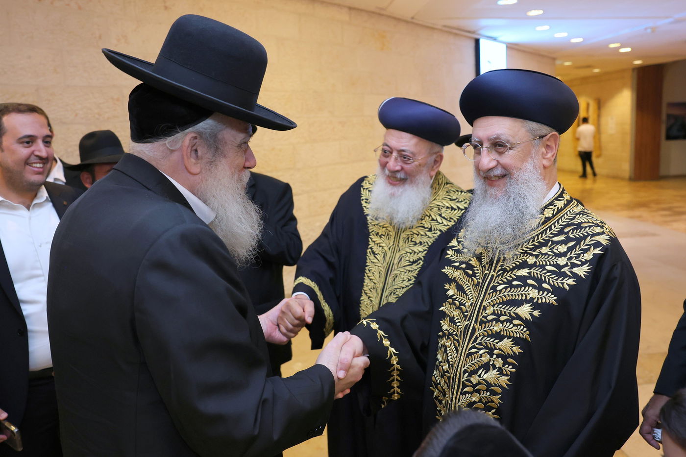 שמחת נישואי נכדת הראשל"צ הגאון רבי דוד יוסף