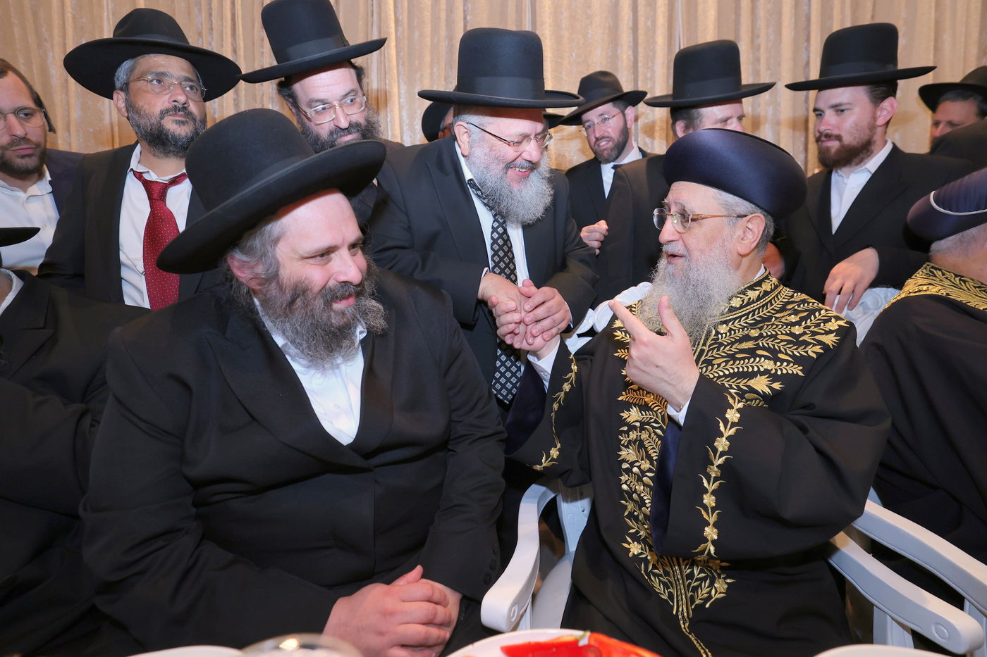 שמחת נישואי נכדת הראשל"צ הגאון רבי דוד יוסף